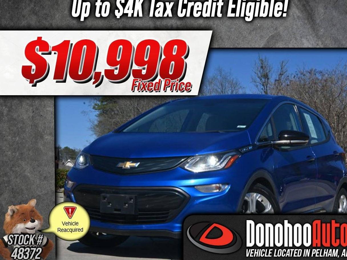 CHEVROLET BOLT EV 2017 1G1FW6S03H4138699 image